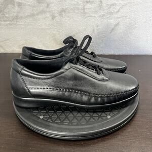 SAS Traveler Tripad Shoe Womens 9.5 M Leather Soft Step Comfort Lace Up Sneakers